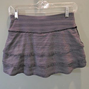 Athleta Tiered Swagger Skort Navy Size Small